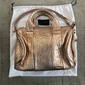 Alexander Wang Rocco Rose Gold Crossbody Bag